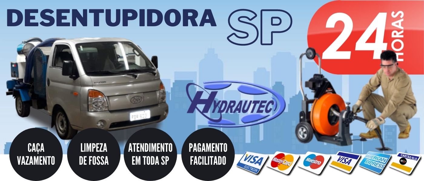 Desentupidora Hydrautec | Desentupidora Guarulhos SP, Desentupidora 24 Horas, Serviços de Desentupidora: Desentupidora de Canos, Desentupidora de Esgotos, Desentupidora de Ralos, Desentupidora de Fossa, Caça Vazamento, Hidrojateamento, Dedetizadora | Desentupidoras SP Hydrautec 