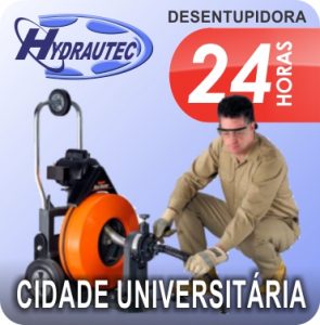 Desentupidora na Cidade Universitária