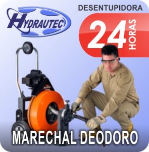 Desentupidora na Marechal Deodoro